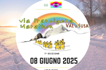 Si potrà scoprire un territorio con una storia millenaria testimoniata da un grande patrimonio d’arte, cultura alpina, bellezze naturali di montagne e boschi di fondovalle.

Il procedere senza correre permetterà di ammirare paesaggi incantevoli e le vestigia lasciate dall’uomo nel corso di 6000 anni di storia.

Percorsi:

Maratona ludico-motoria : 45 km-40 km con partenza da Avigliana e arrivo a Susa (con o senza passaggio dalla Sacra di San Michele)
Mezza maratona: 25 km-12 km con partenza da Sant’Antonino di Susa e arrivo a Susa

Info* e iscrizioni: 
sito: www.viafrancigenamarathonvaldisusa.it 
email: info@viafrancigenamarathonvaldisusa.it