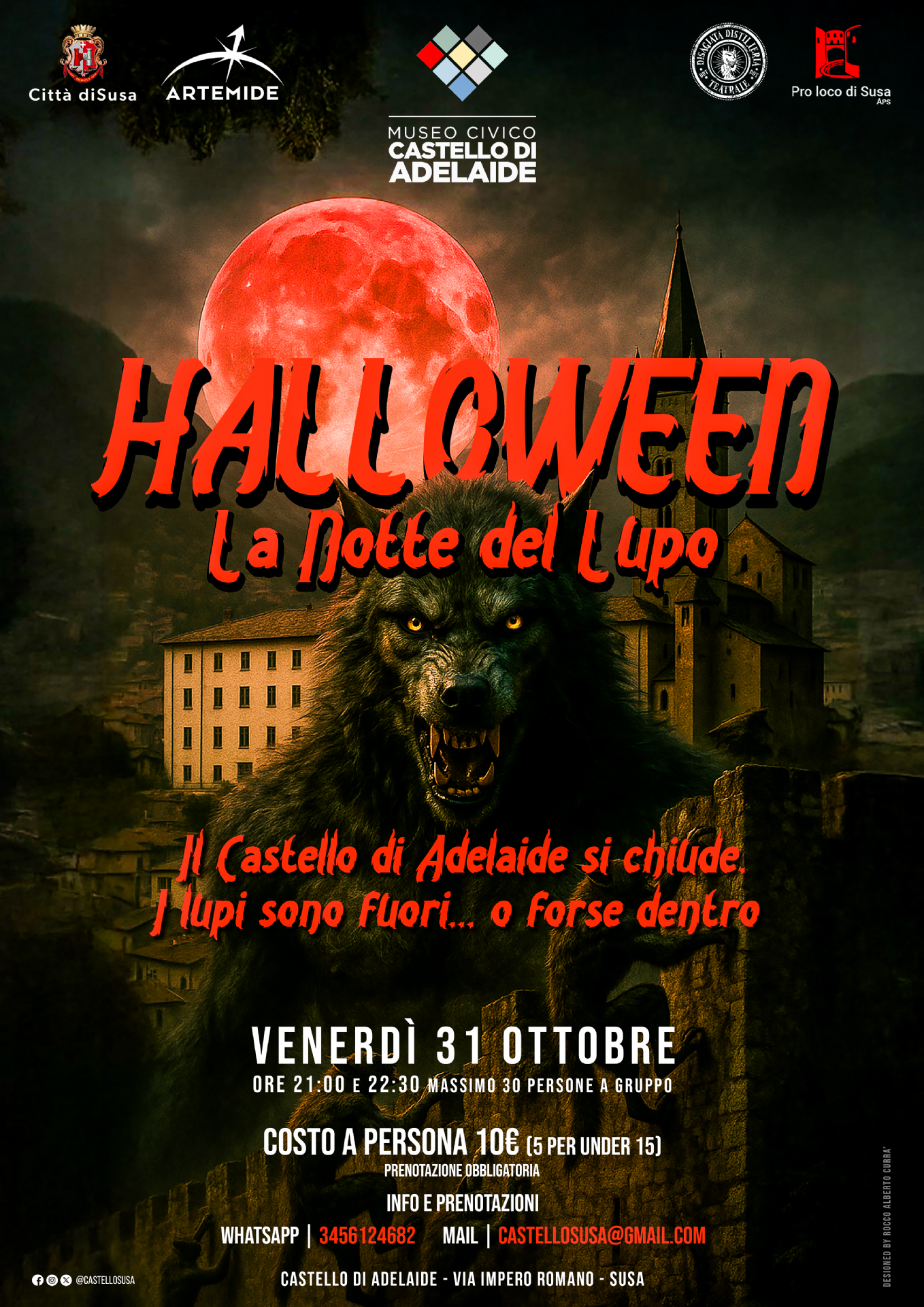 Locandina Notte del lupo