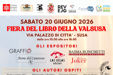 locandina Fiera del Libro della Valsusa