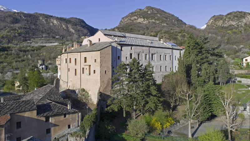 vista completa del Castello.