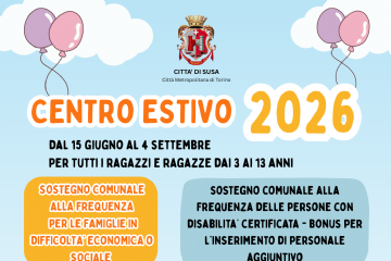 locandina centro estivo