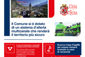 Locandina del sistema di allerta