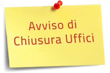 Chiusura Uffici comunali 4 e 5 agosto 2025