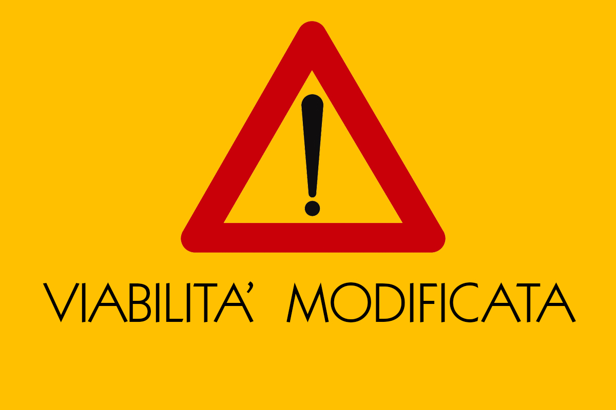 cartello viabilità modificata